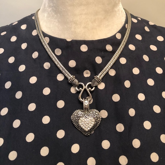 Vintage Navy Polka Dot Blouse - Picture 3 of 3